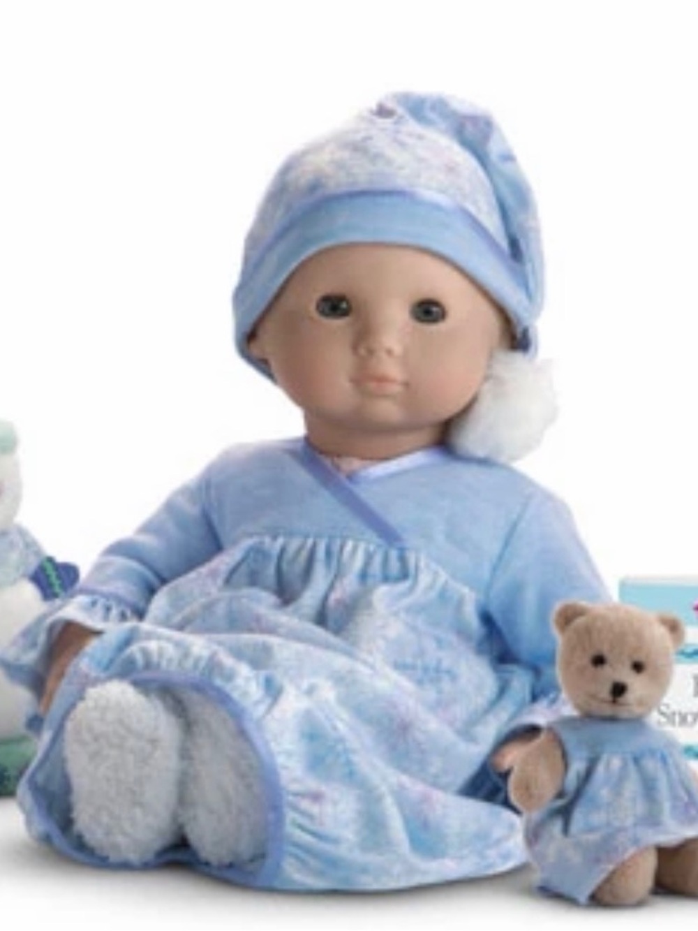 Bitty Baby American Girl doll *LET IT SNOW snuggle set